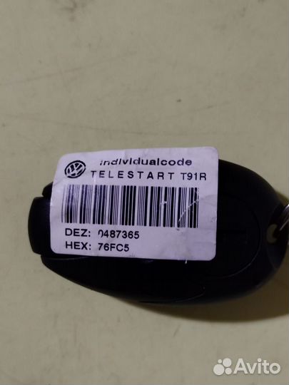 Пульт webasto Telestart T91R. 5q0963511.Vag.Ориг