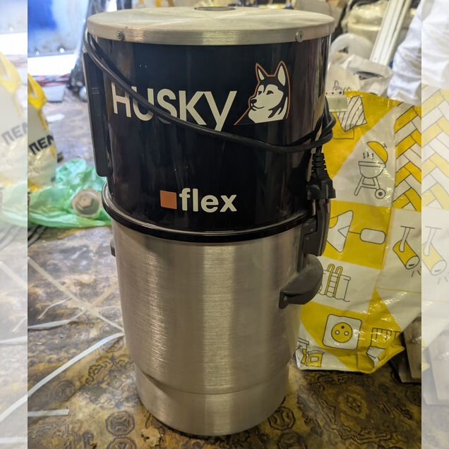Встроенный пылесос husky