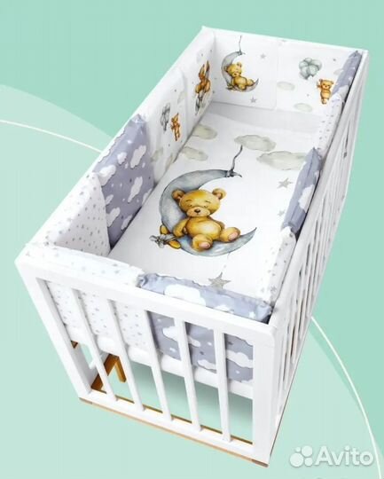 Бортики в кроватку