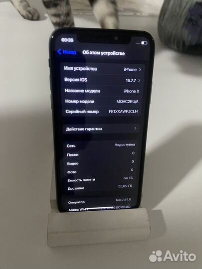 iPhone X, 64 ГБ