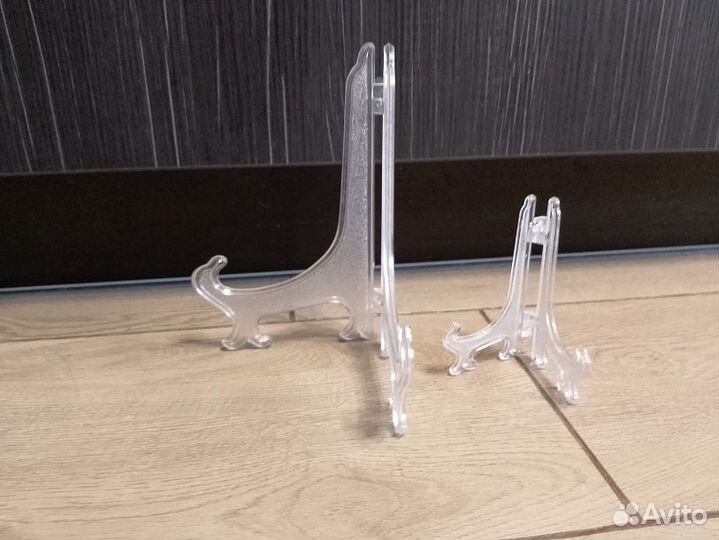 Подставка для декоративных тарелок, 17,5 и 10 см