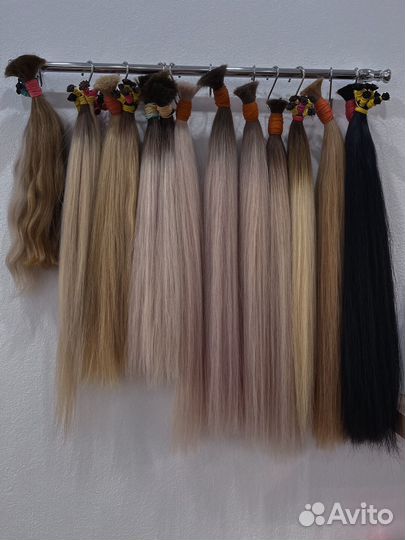 Наращивание натуральных волос