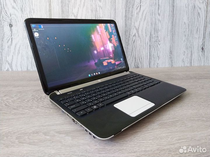 HP dv6 для работы; SSD/HDD, AMD 4ядра, 6GB озу