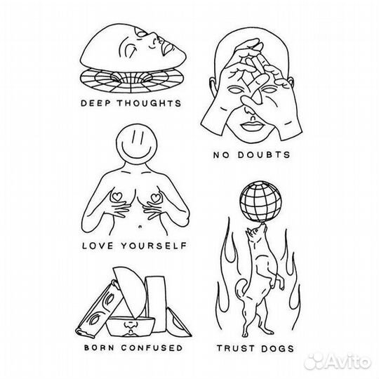 Модель для тату