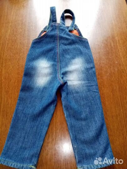 Джинсовый комбинезон для мальчика 98