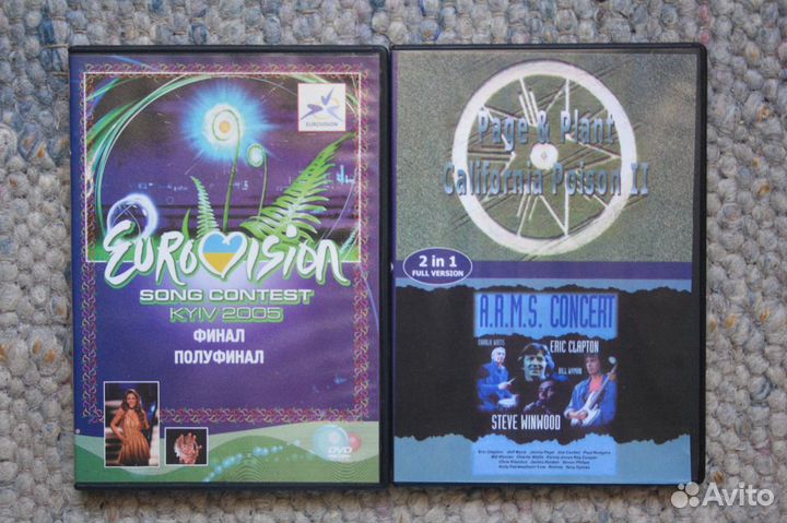 Зарубежная музыка на DVD