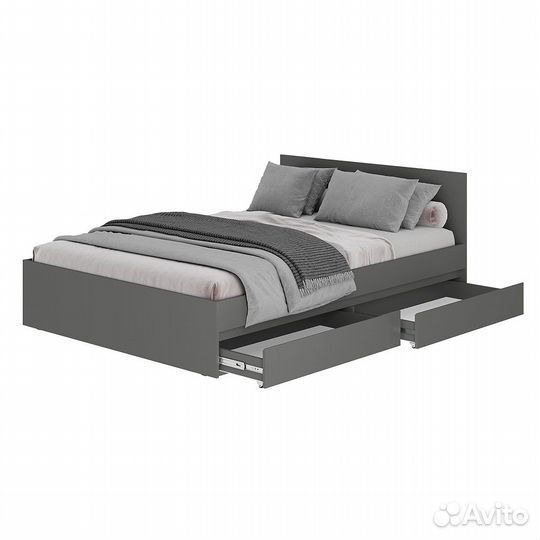 Кровать с ящиками 140х200