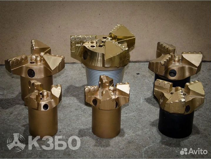 Долото PDC 125 мм. для скважин на воду (новое)