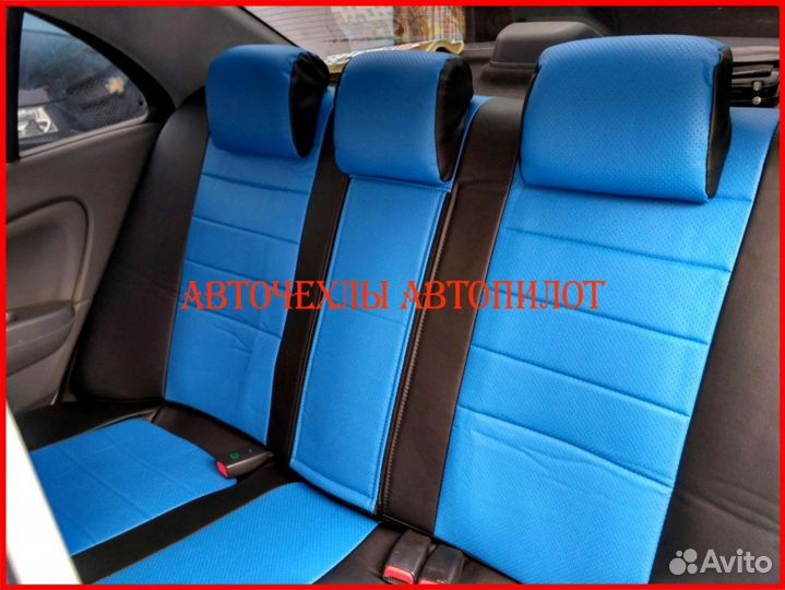 Чехлы Автопилот Nissan Almera Classic из экокожи