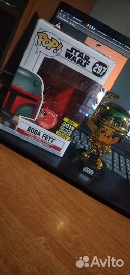 Funko Pop Golden Boba Fett