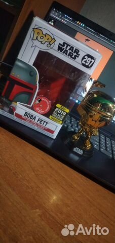 Funko Pop Golden Boba Fett