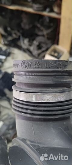 Гофра на дроссель bmw M54