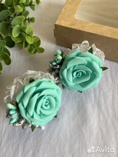 Резиночки для волос ручной работы