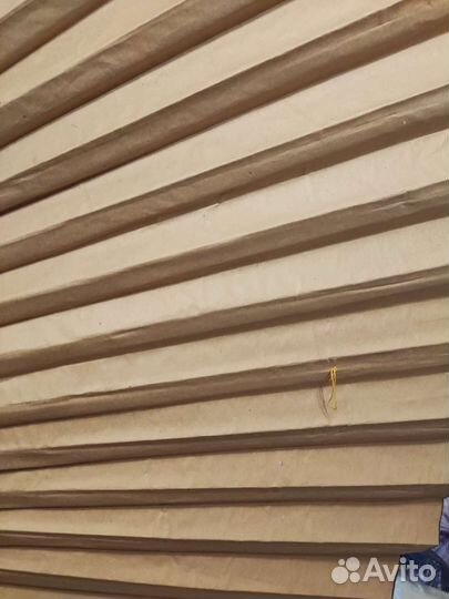 Веер бумажный из дерева