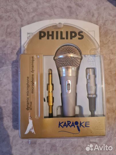 Динамический микрофон philips SBC MD680