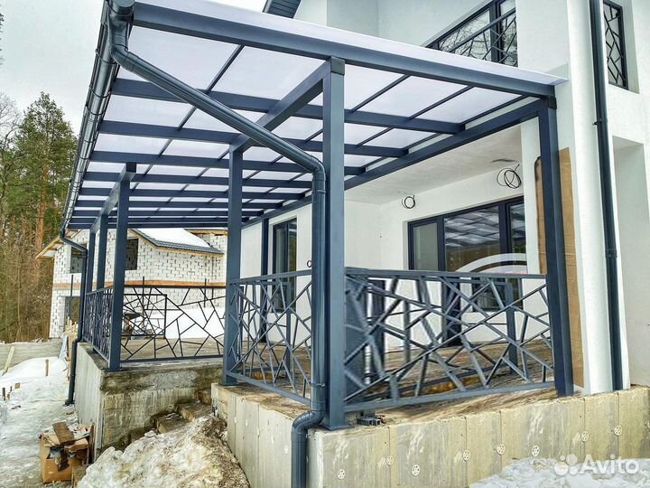 Изготовление входных групп и террас