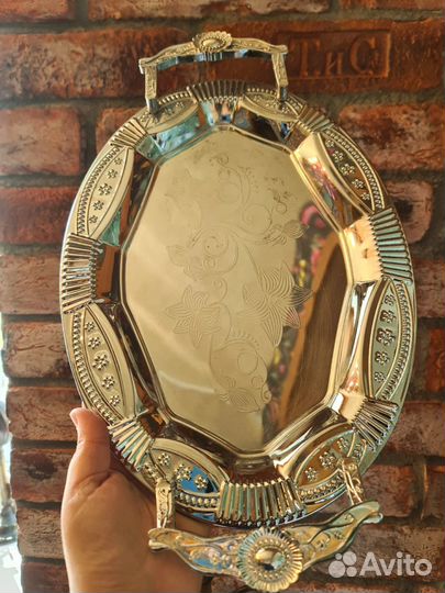 Поднос. Большой. Винтаж