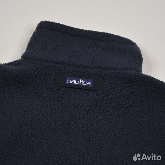 Винтажный флисовый жилет Nautica Made in USA 1990'