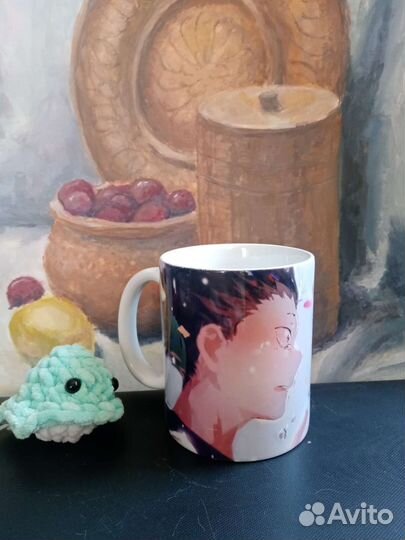 Кружка аниме форма голоса