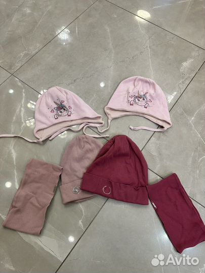 Шапки детские для девочек