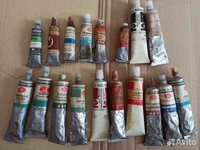 Масляные краски СССР