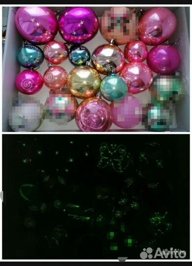 Елочные игрушки СССР