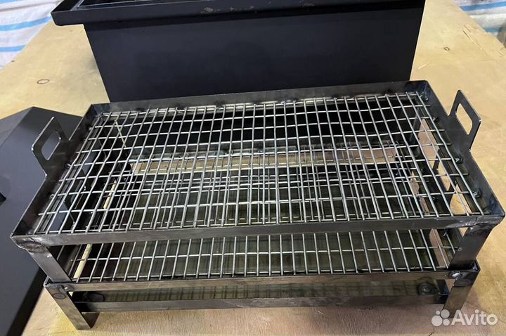 Коптильня горячего копчения (коптилка)