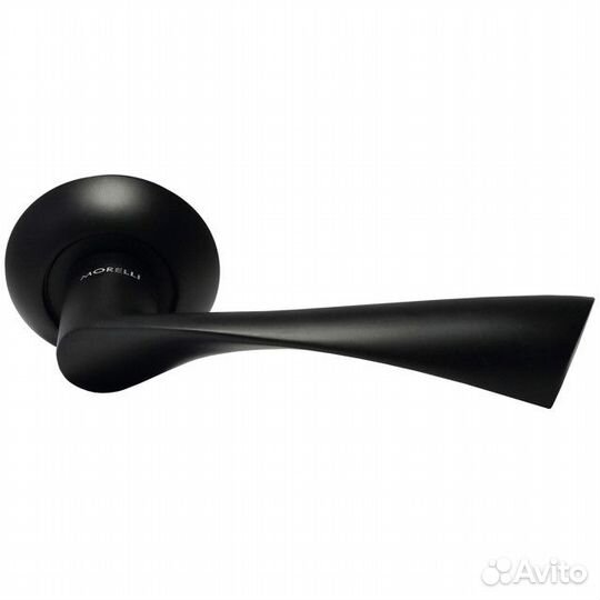 Ручка дверная morelli MH-01 BL черный