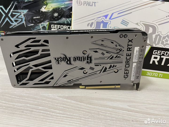 Видеокарта RTX 3070 ti 8gb GameRock