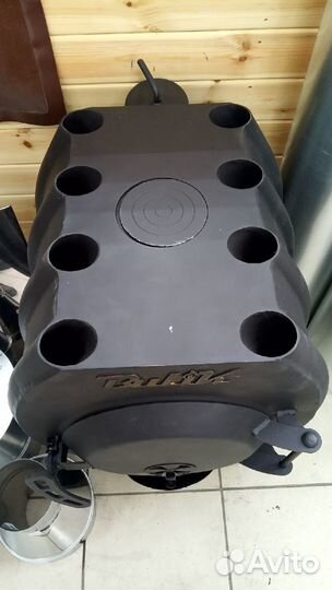 Печь буржуйка длительного горения до 150м3