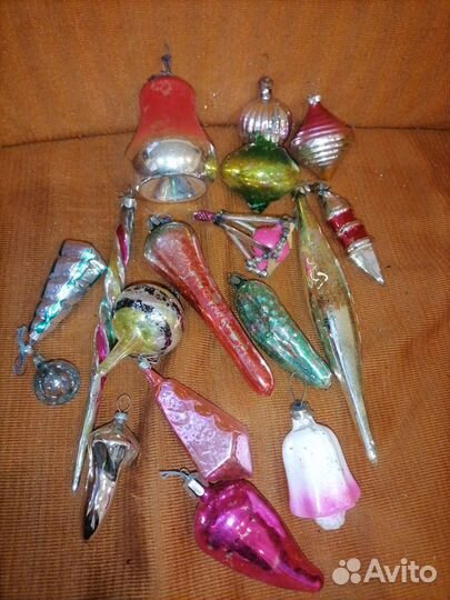 Елочные игрушки СССР