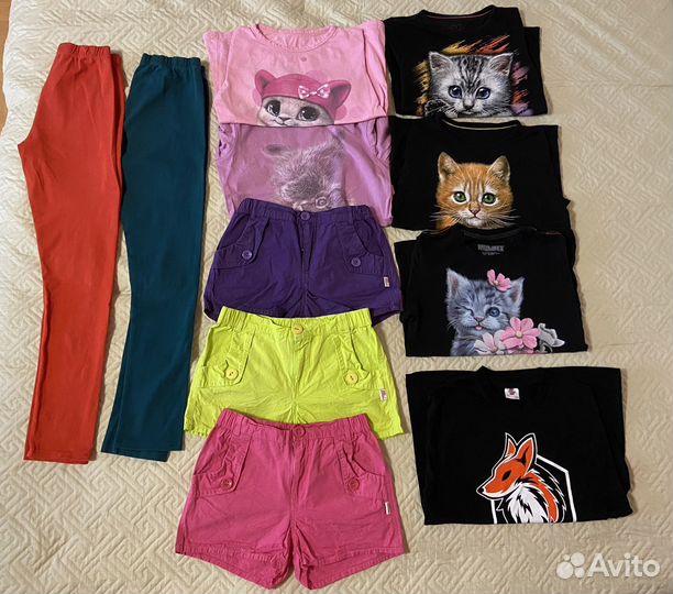 Одежда пакетом 122-128р на девочку