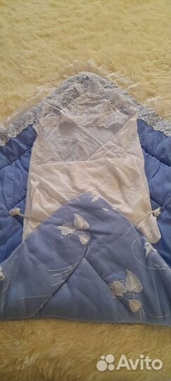 Конверт на выписку зима для мальчика