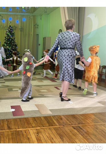 Новогодний костюм ежика