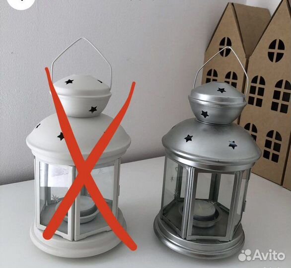 Подсвечник фонарь IKEA