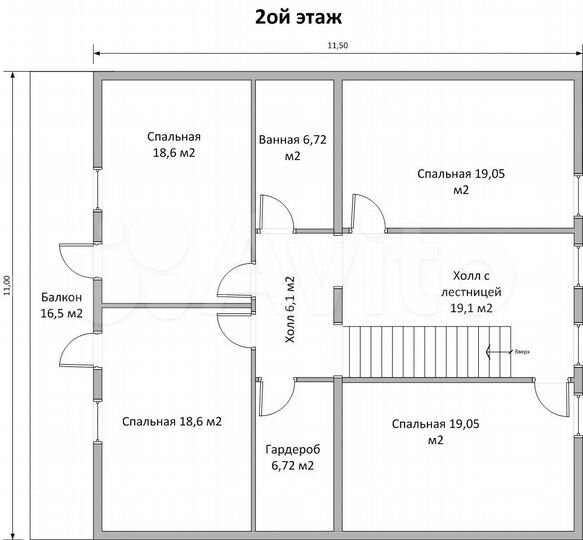 Дом 225 м² на участке 15,7 сот.