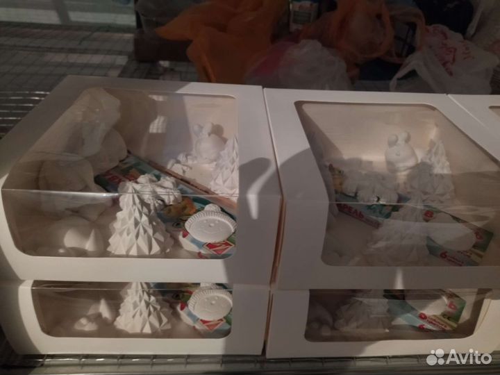 Раскраска из 3д фигурок (гипс)