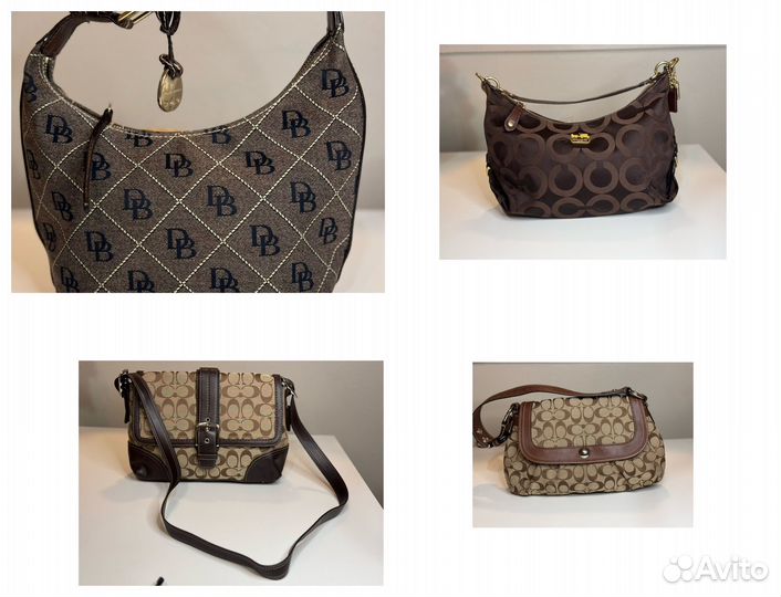 Винтажные сумки Coach