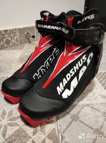 Лыжные ботинки Madshus Hyper JRR 36 размер конек