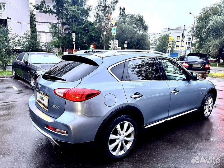 Infiniti QX50 2.5 AT, 2016, битый, 63 000 км