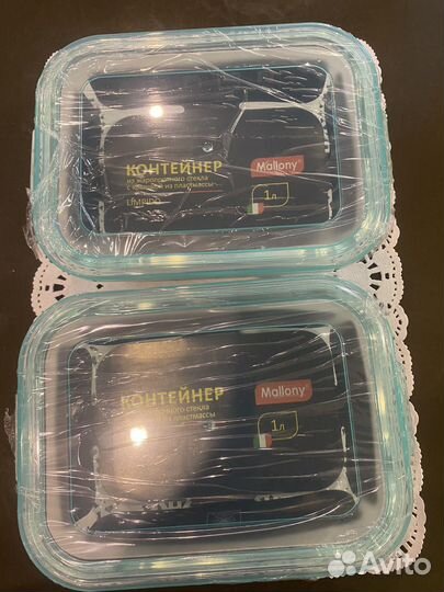 Контейнер из жар.стекла 1л 17/12/5