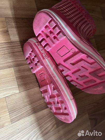 Детские резиновые сапоги