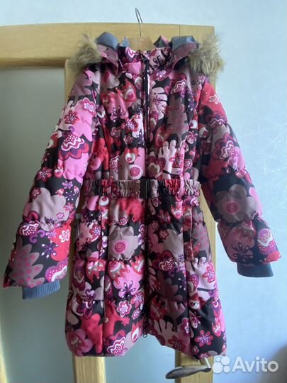 Зимняя куртка для девочки Huppa р-р 128 (+6)