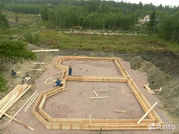 Фундамент.Бетонные Работы