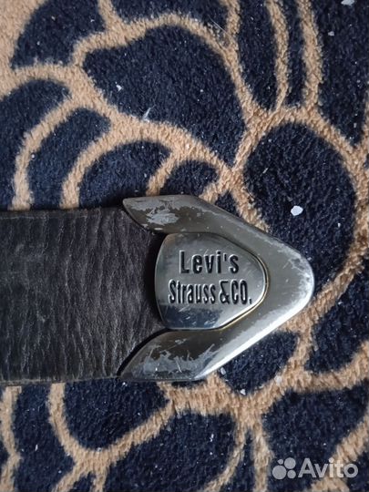 Ремень Levi's кожаный