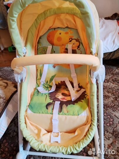 Детские качели шезлонг