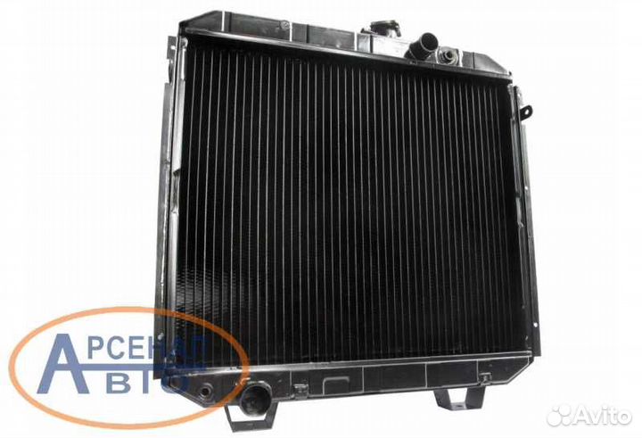 Радиатор паз-3205 медный (3-х ряд) лрз