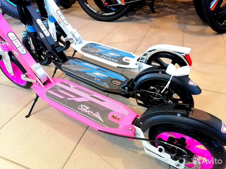 Самокат 200мм с дисковым тормозом
