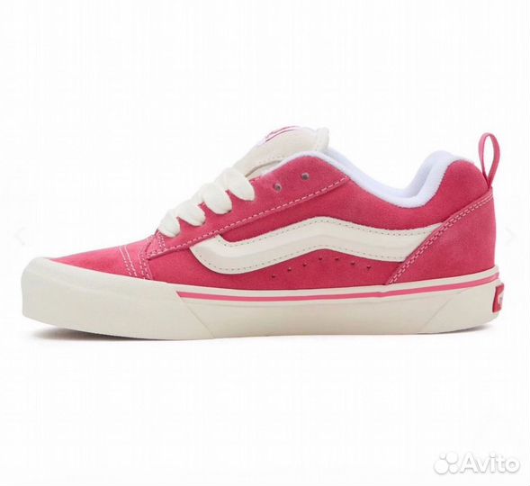 Кеды Vans Knu Skool Retro Pink True White