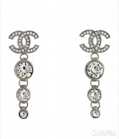 Серьги chanel оригинал 2023